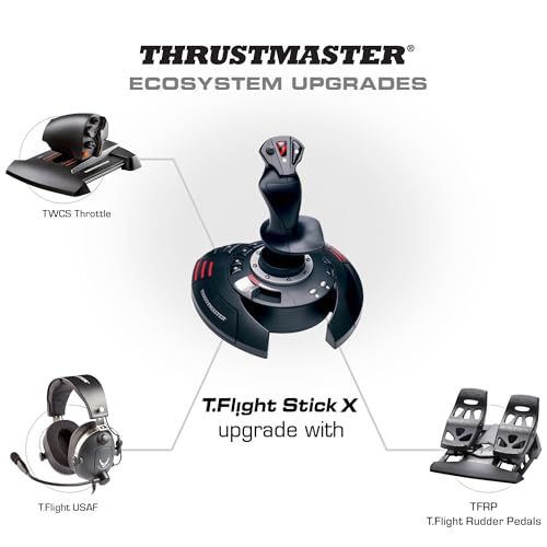 Thrustmaster T-Flight Stick X | Flight Game Controller | Joystick | PC/PS3 - Image 6