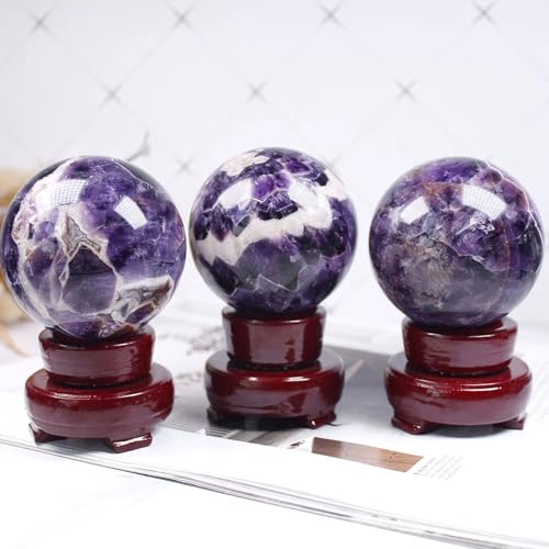 Boule de cristal d'améthyste, le cadeau de méditation idéal - 7