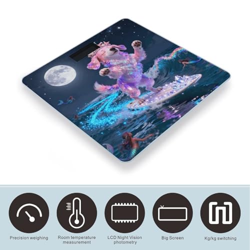 Báscula digital precisa y estable para baño miniatura 3