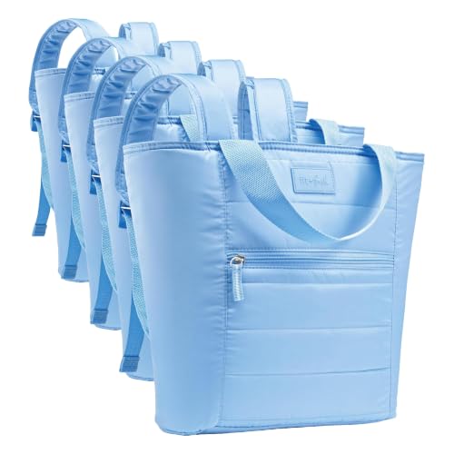 Image of Fit & Fresh Mari Insulated Soft Backpack Cooler Tote, 12-Can Capacity (Pack of 4)