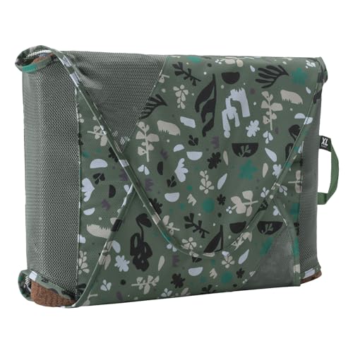 Eagle Creek Pack-It Original Garment Folder - Travel Garment Bag with Wrinkle-Free Folding Board and Compression Wings to Maximize Luggage Space, Roots and Shoots: Duck Green - X-Large