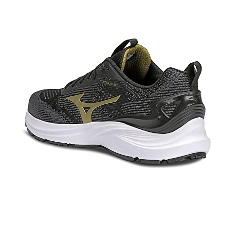 Mizuno Furious 2, Tênis Masculino, Preto/Ouro, 43