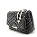 A | X ARMANI EXCHANGE Victoria Medium Crossbody, Black