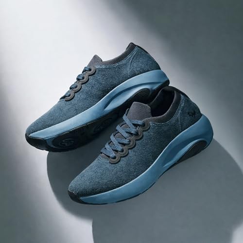 Image of Neeman's Lush Glider Sneakers for Men and Women | Sporty Shoes with Eco-Friendly Viscose Upper, CushyWalk Cushioning, Lightweight EVA Sole, Pressure-Mapped Grip, All-Day Comfort