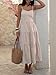 ANRABESS Womens Summer Midi Dresses Casual Striped Plaid Sleeveless Flowy Maxi Dress 2026 Beach Vacation Sundress Light Brown White Stripe Mediun