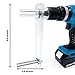 Mallaso Ratchet Strap Winder for Drill - Truck Strap Winder Drill Attachments - Drill Bit Strap Roller