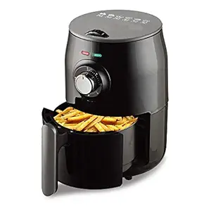 Saleshop365 Electric Air Fryer Hot Air fryer Convection cooking Oil free Cooking Compact 1.8 litres
