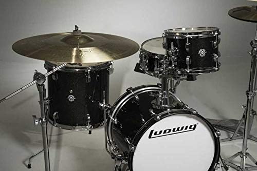 Miniatura 4 de Ludwig LC2791 Breakbeats by Questlove - Juego de batería de 4 piezas, color negro brillante