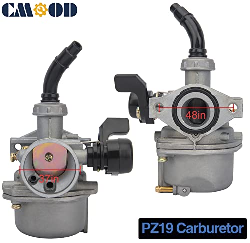 Pz19 Carburetor 50Cc 70Cc 90Cc 110Cc 125Cc For Chinese Quad 4 Stroke Atv Taotao Baja Go Kart Dirt Bike Pit Bike With 35Mm Air Filter #TOP1