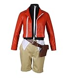 Yongzheng Anime Cosplay Amano Yukiteru Cosplay Costume Uniform Halloween Christmas Suit (Red, XS)