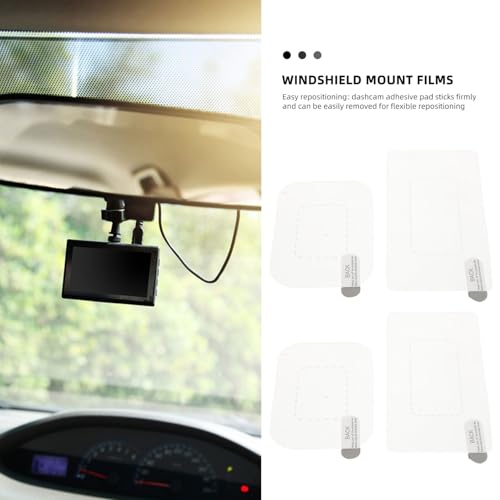 Películas electrostáticas adhesivas para cámara de coche, protector transparente de vidrio 6