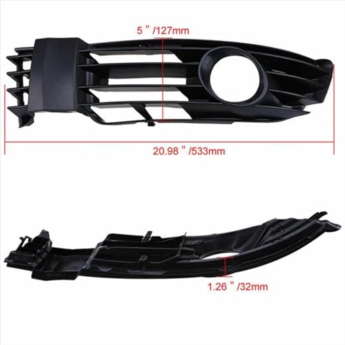 Rejillas luces antiniebla VW Passat B5.5: solucione el desgaste del parachoques 5