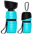 Pecute Bottiglia d'acqua per cani da (850 ml), borraccia portatile per cuccioli a prova di perdite, borraccia leggera per dispenser d'acqua, per passeggiate all'aperto, escursioni, viaggi e viaggi