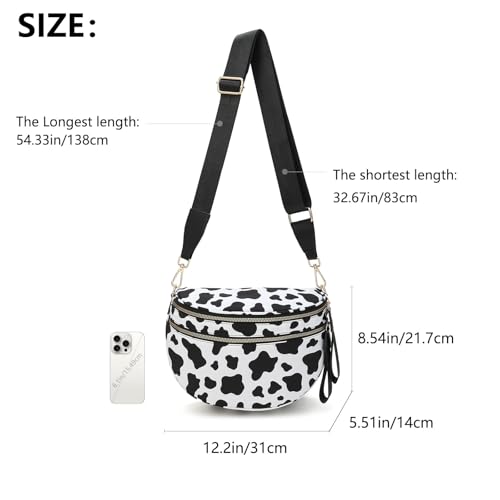 Ounamei Crossbody Bag, Mosaic Solid Crossbody Bag, Bum Bags for Women Crossbody, Large Capacity Shell Bag2