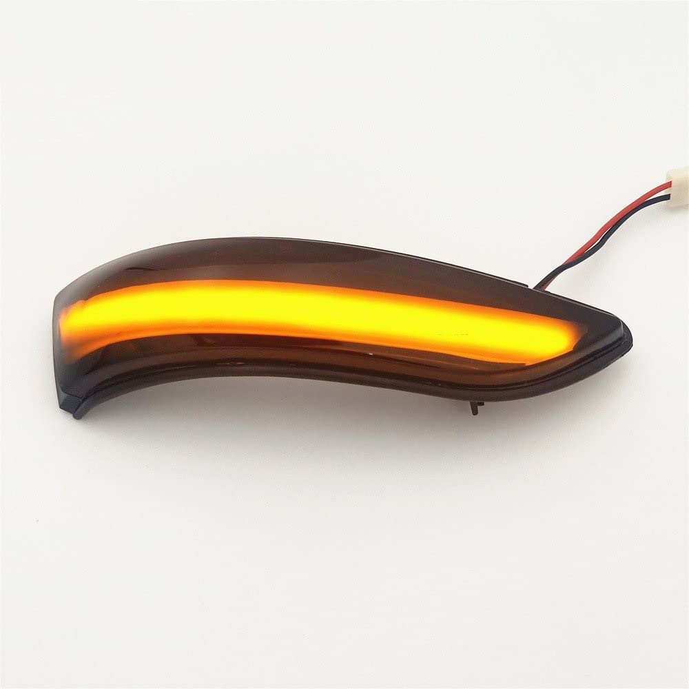 Coche Intermitentes Intermitente Secuencial Dinámico para Benz AB Class W169 W245 04-08 Indicador Lateral Espejo Trasero Luces Intermitentes Intermitentes Luces Giro Indicadoras