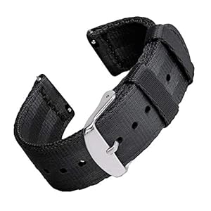 Archer Watch Straps – Premium-Uhrenarmbänder aus Nylon-Sitzgurtmaterial mit Schnellverschluss