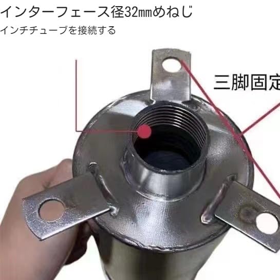 Amazon | 従来の手動井戸ポンプ、井戸ポンプ、ステンレス製手動