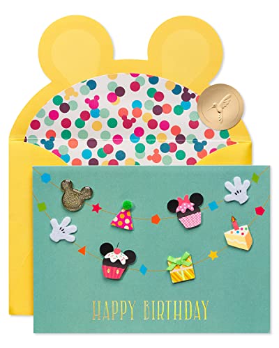 Image of Papyrus Disney Birthday Card (Sending Special Wishes)