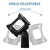 LYRCRO Microphone Shock Mount Holder Clip Mic Anti-Vibration for Condenser Shotgun Mic like Rode NTG-1 NTG-2 NTG-3 NTG-4 NTG-4+ NTG-5 Sennheiser MKE 600 #2