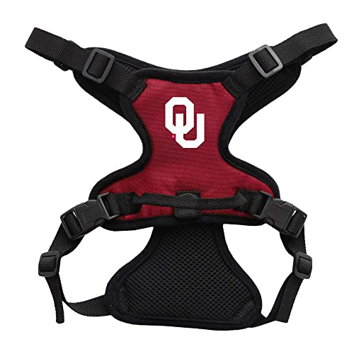 Arnés para evitar tirones Oklahoma Sooners L de clip frontal Littlearth 2