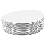 STOBAZA 20 Stück Einweg Tortenunterlagen Runde Kuchenplatten für Geburtstagstorten Stabile und Leichte Tortenböden für Verschiedene Anlässe Transportfreundlich