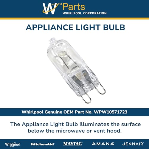 Whirlpool wpw10571723 bulb-light componente de recambio exacto 4