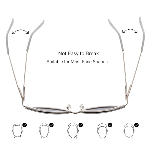 FAA'N Retro Big Frame Cat Eye Polarized Sunglasses Women with Spring Hinge3