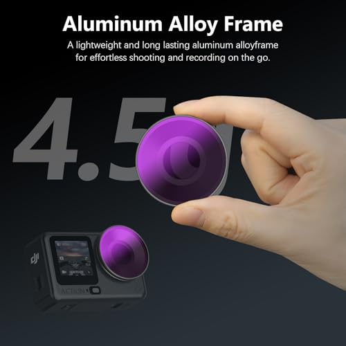 Filtres anti reflet ND CPL pour DJI OSMO Action 6 objectif - 6