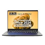 【整備済み品】【MS Office H&B 2024】Win11 Pro /13.3型 ノートPC ノートパソコン デル 5300 /Core i5-8265U / Webカメラ/wajunのwifi/Bluetooth/8GB /128GB SSD image