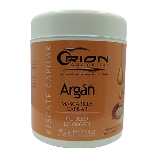 Orion Cosmetics - Argan Oil Hair Mask - hydrates - shines - softens - untangles - nourishes - repairs - 32oz