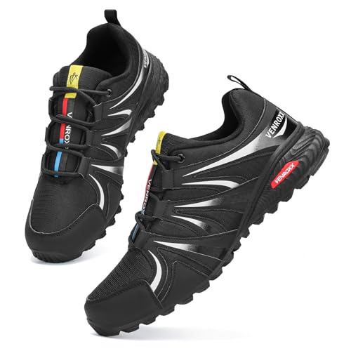 Men's Trail Running Shoes Lightweight Breathable-Mesh Non-Slip for Hiking & Walking Fashion Sneakers2