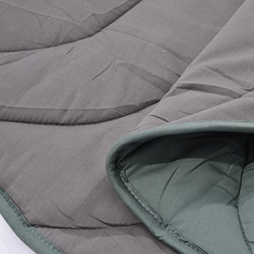 Tapete infantil, almofada rastejante tipo folha, tapetes de dormir macios de algodão para crianças,