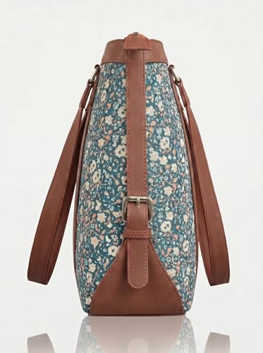 Image of Stylish Tote Bags for Office Use | Laptop Bag 15.6 inch | Purse for Women | Vegan Leather Handbag | Daily & Travel Use |