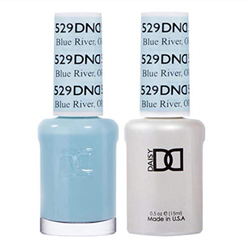DND 529 Blue River, OR Gel & Matching Polish Set - DND Gel & Lacquer