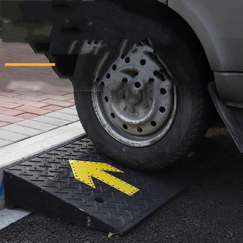 Alfombras Rampa de Goma y Plástico Resistentes a la Carga y al Desgaste, Aptas para Bordillos de Automóvil y Umbrales de Puertas miniatura 6