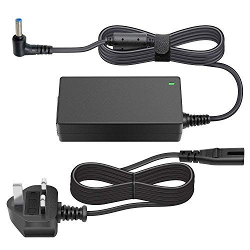 Outtag 45W 19.5V 2.31A AC Laptop Power Adapter Notebook Charger for HP Stream 11 13 14; Elitebook Folio 1040 G1; Split 13 X2; Spectre Ultrabook X2 X360 360 13t; Touchsmart 15 Tablet PC PSU w/ UK Plug AC Cord