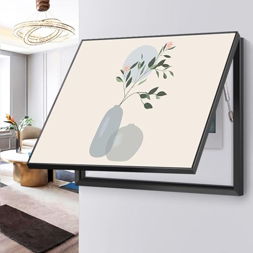 Boîte de distribution murale avec peinture décorative et couvercle de compteur G
