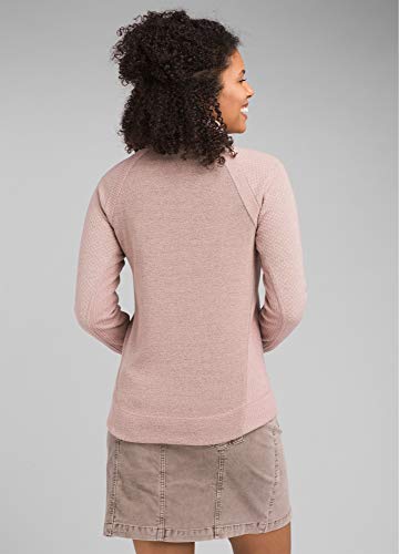 prAna Suéter feminino Brandie, lilás claro, pequeno