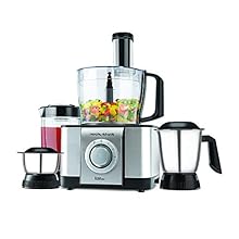 Morphy Richards Icon DLX 1000-Watt Food Processor, Black
