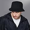 Malaxlx Black White Bucket Hat for Women Men, Summer Travel Beach Sun Hat Outdoor Fishing Hat Reversible Double-Side-Wear #4