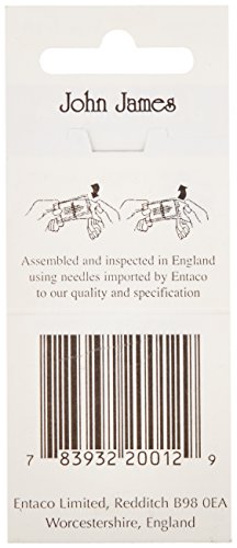 Colonial Needle JJ110-5-10 Sharps Hand Needles-Size 5/10 20/Pkg thumb #1