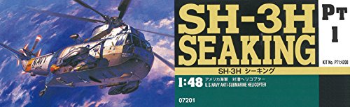 Hasegawa Hapt01 1:48 Scale Sh-3H Sea King Model Kit #TOP2