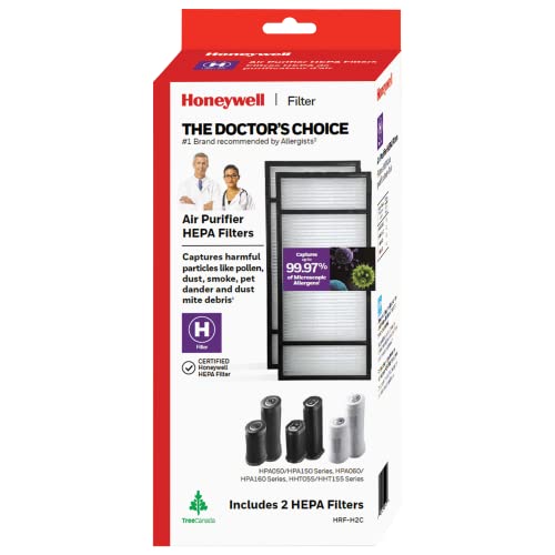 Honeywell True HEPA Air Purifier Replacement Filter 2 Pack, HRF-H2 / Filter (H) - image 1