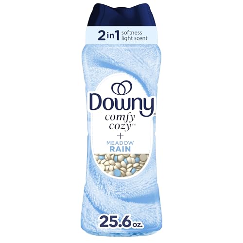 Downy Blends In-Wash Laundry Scent Booster Beads, Meadow Rain Scent, 25.6 OZ, Fabric Sottener Beads and Freshness - image 1