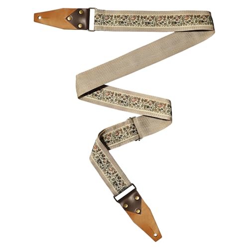 Sangle de guitare vintage fleurs BigBo pour libérer votre créativité