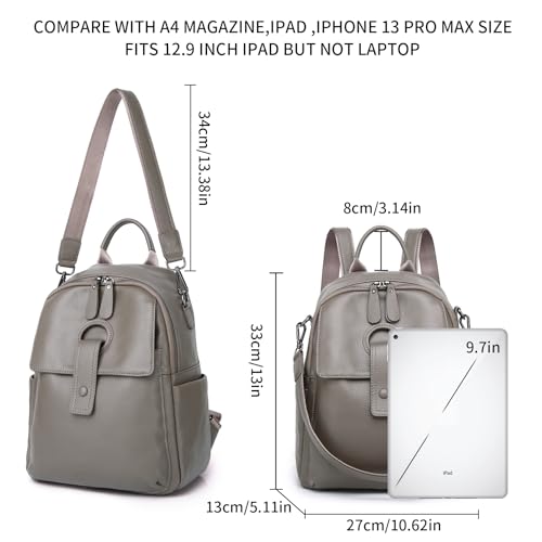 Wesccimo Genuine Leather Backpack Purse For Women by Wesccimo - Used condition - Image 6
