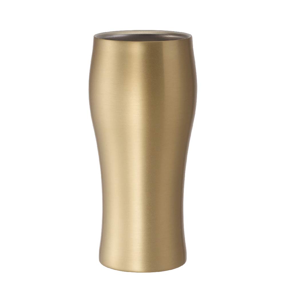 ドウシシャ飲みごろ ビールタンブラー 420ml ゴールド DSB-420GD qqffhab Amazon.co.jp: ドウシシャ飲みごろ ビールタンブラー 420ml ゴールド
