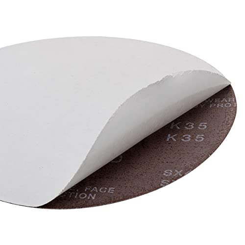 Eastwood 6 Inch Aluminum Oxide Cloth Backed PSA Sandpaper - 5 Pack - 80 Grit
