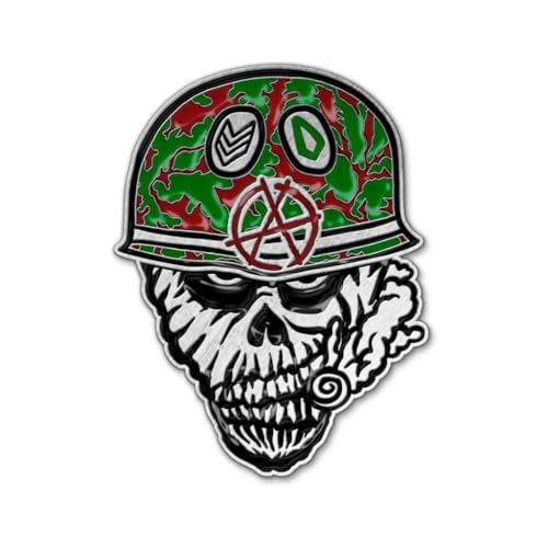 Pin's metal Stormtroopers of Death S.O.D. en acier inoxydable 4,5 cm