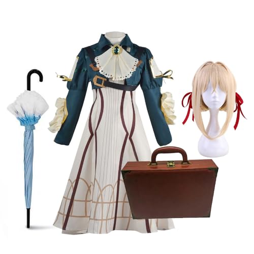 Robe Violet Evergarden Gothique : Costume de Jeu de Rôle aux Finitions Détaillées